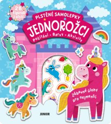 Jednorožci - Plstěné samolepky