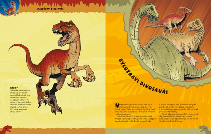 Kreslíme dinosaury